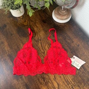 HAH Chi Bralittle Bralette in Siren Red